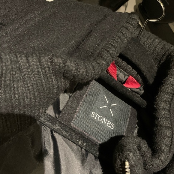 Men’s Classic Black Wool Peacoat size M - Picture 9 of 10